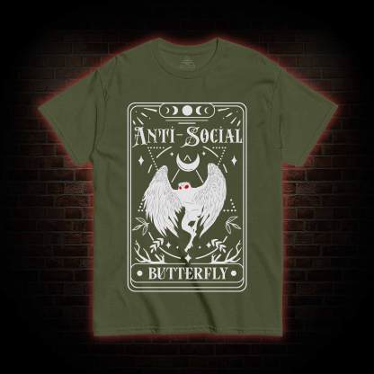 Mothman Tarot Card T-shirt