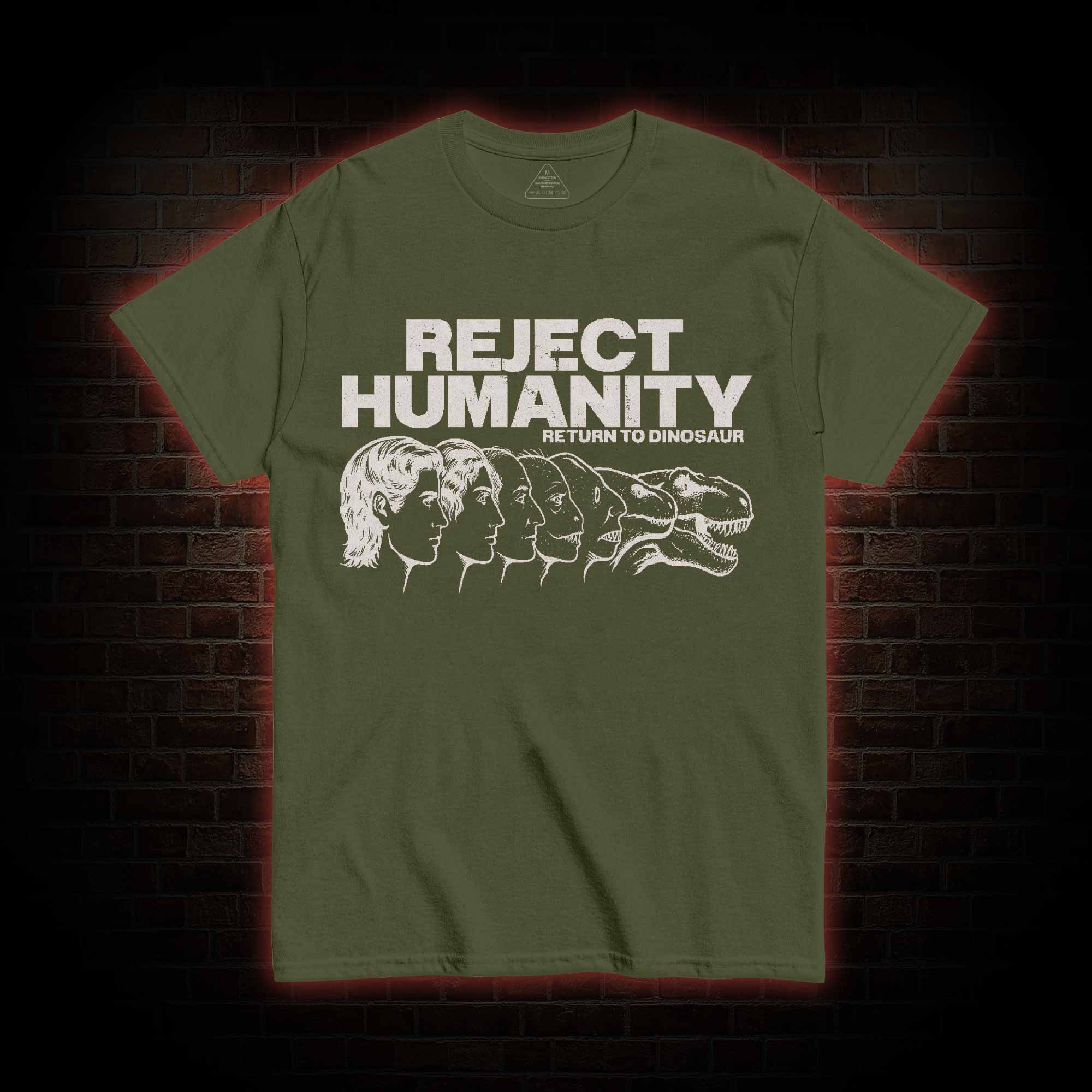 Humanity Return to Dinosaur T-shirt