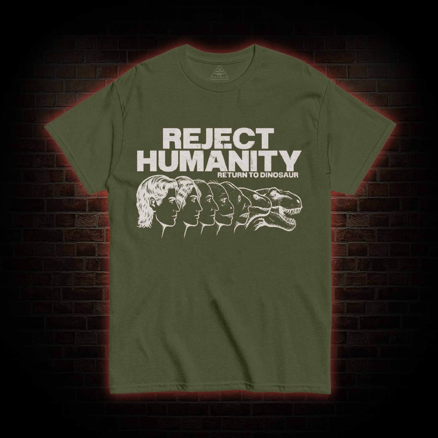 Humanity Return to Dinosaur T-shirt