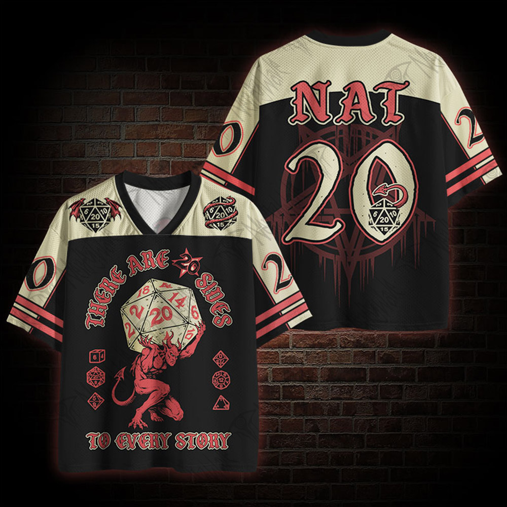 There are 20 Sides to every Story Mesh Jersey