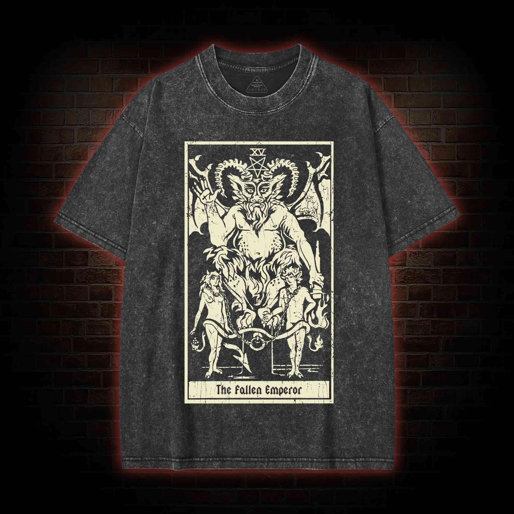 The Fallen Emperor Washed T-shirt