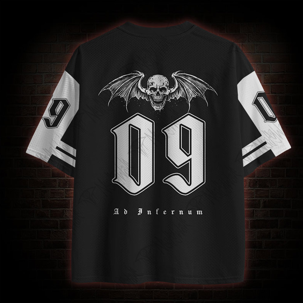 Abandon all Hope Ye who Enter Here Mesh Jersey