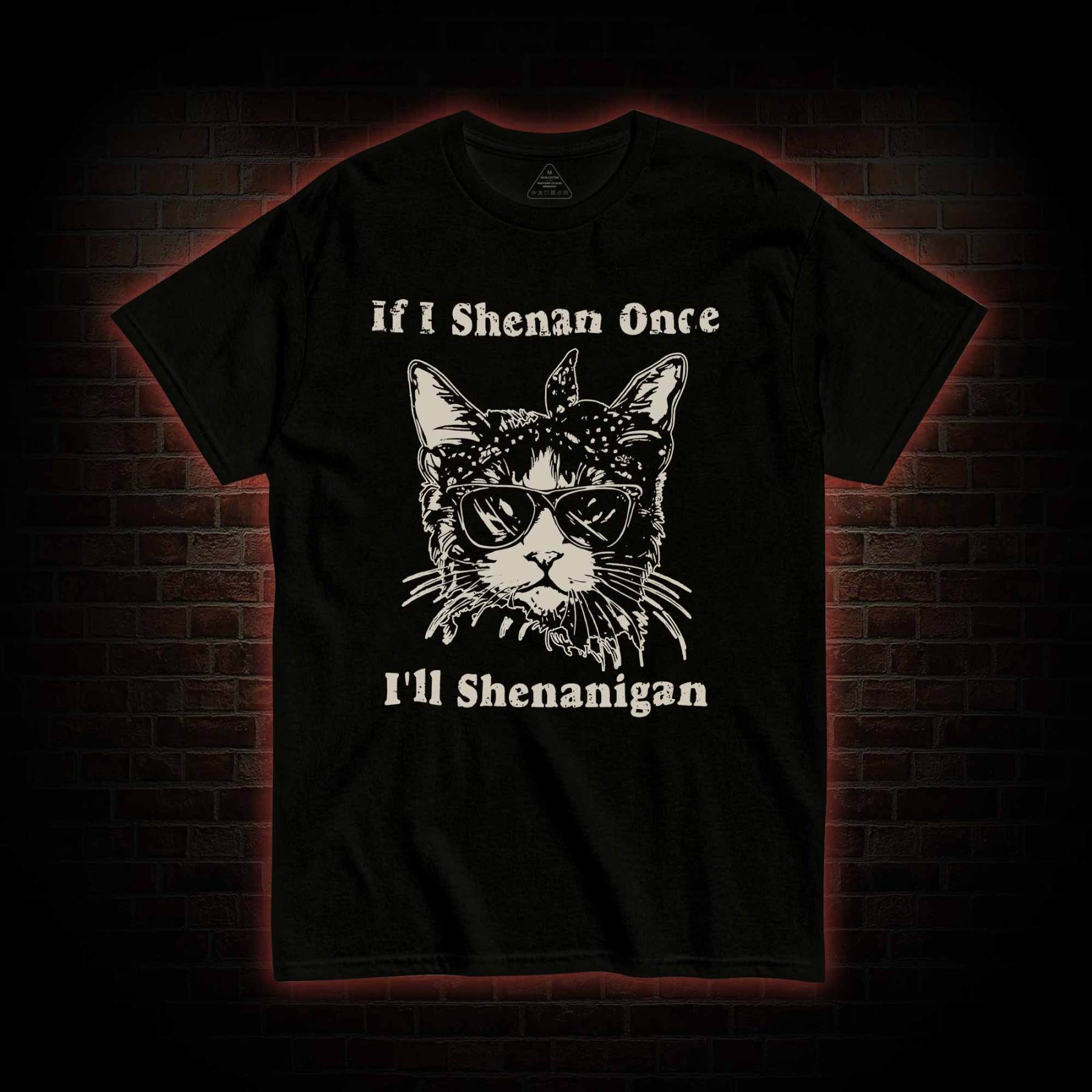 If I Shenan Once I'll Shenanigan T-shirt