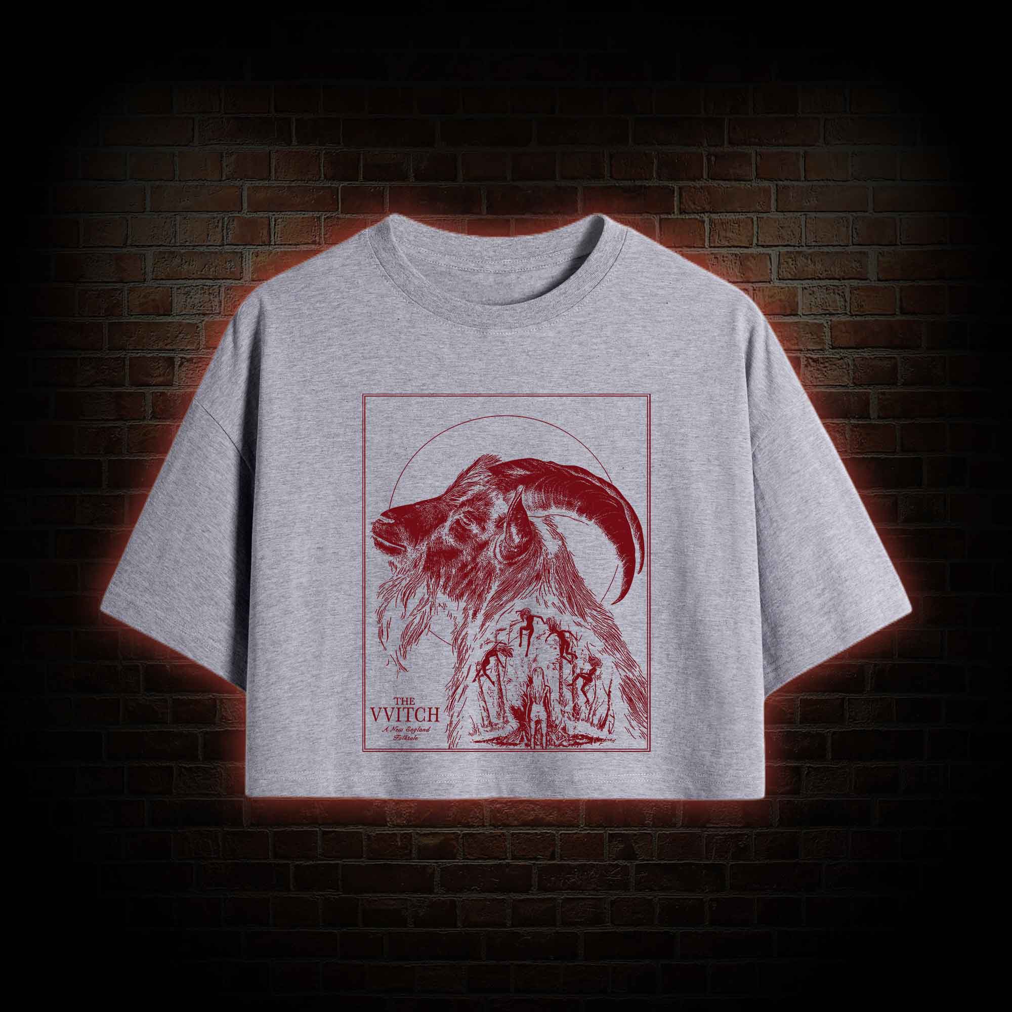 The Witch Inspired Black Phillip Crop Top