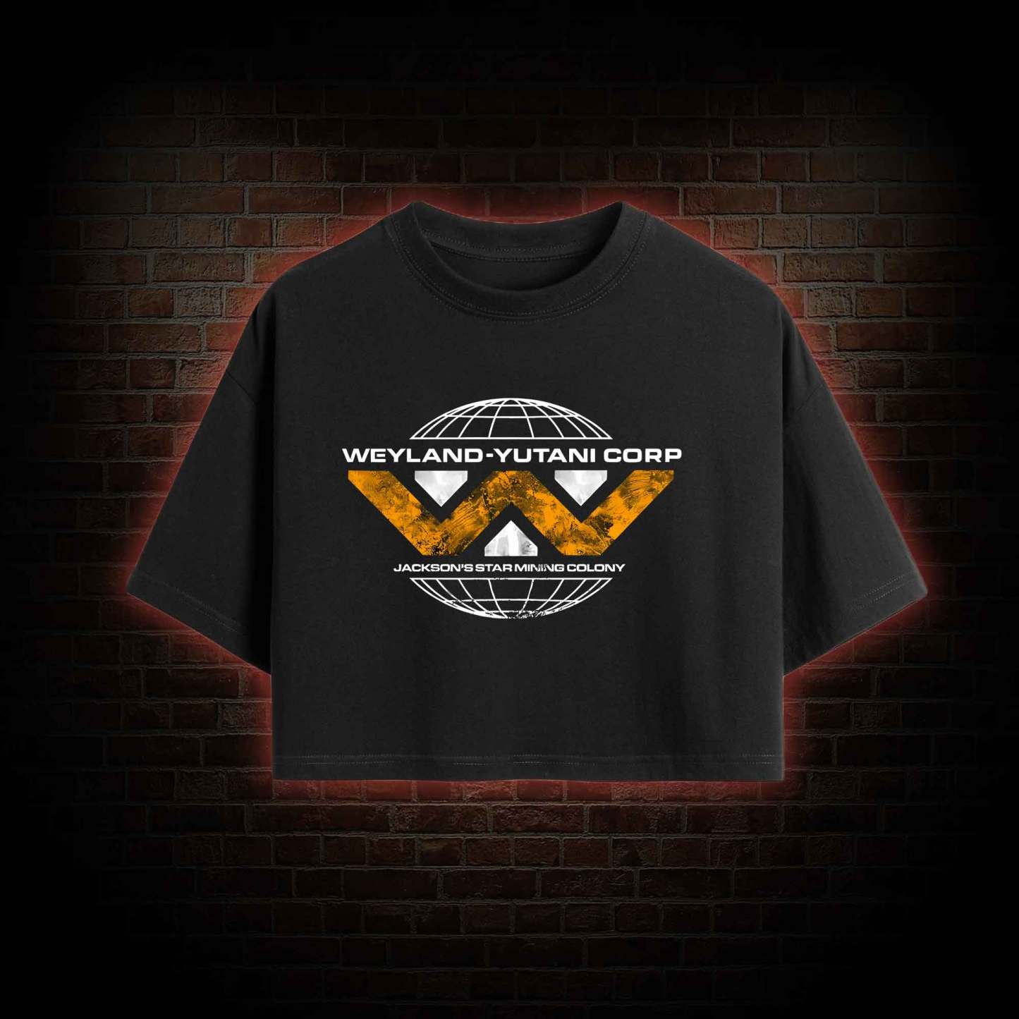 “Building Better World” Crop Top