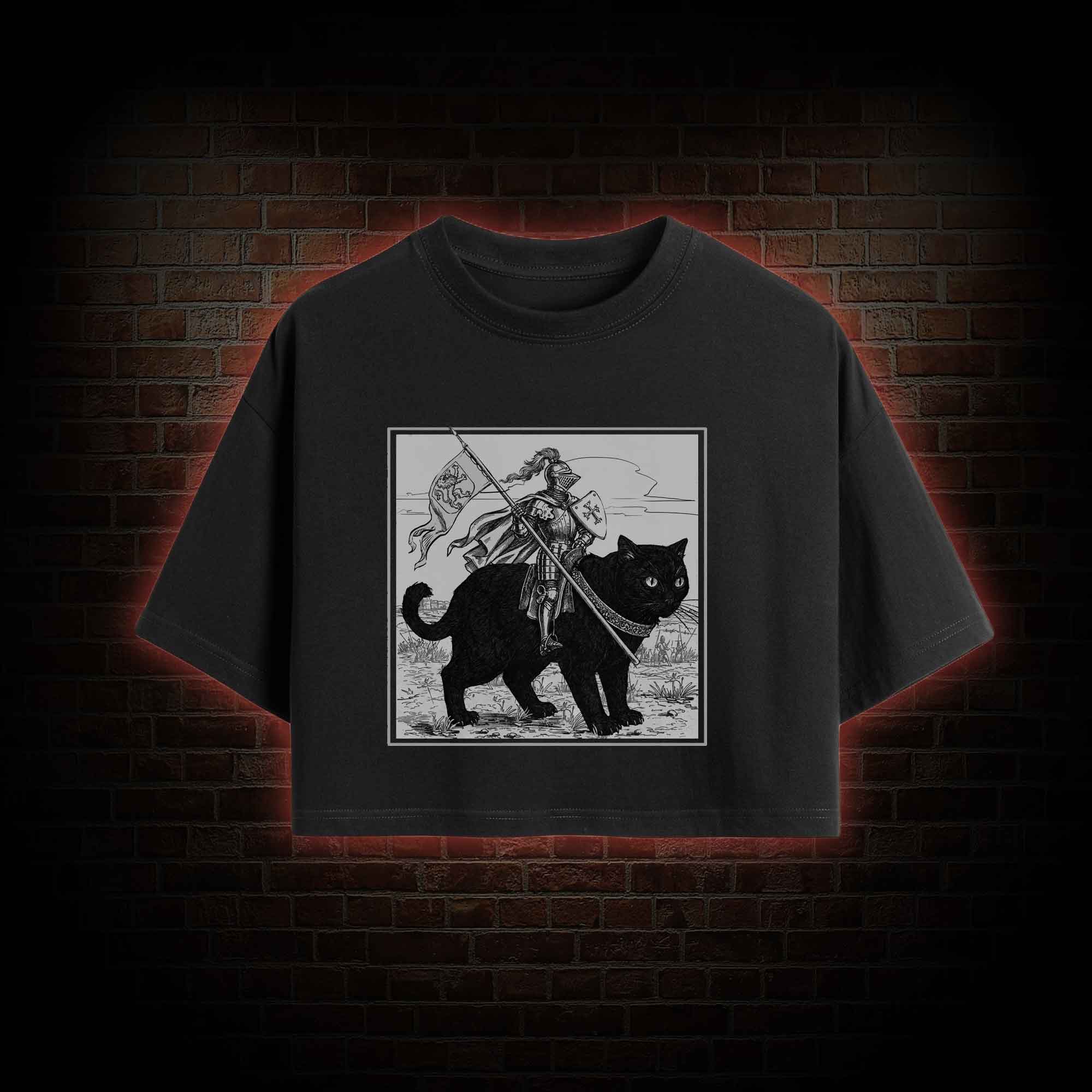 Medieval Knight Crop Top