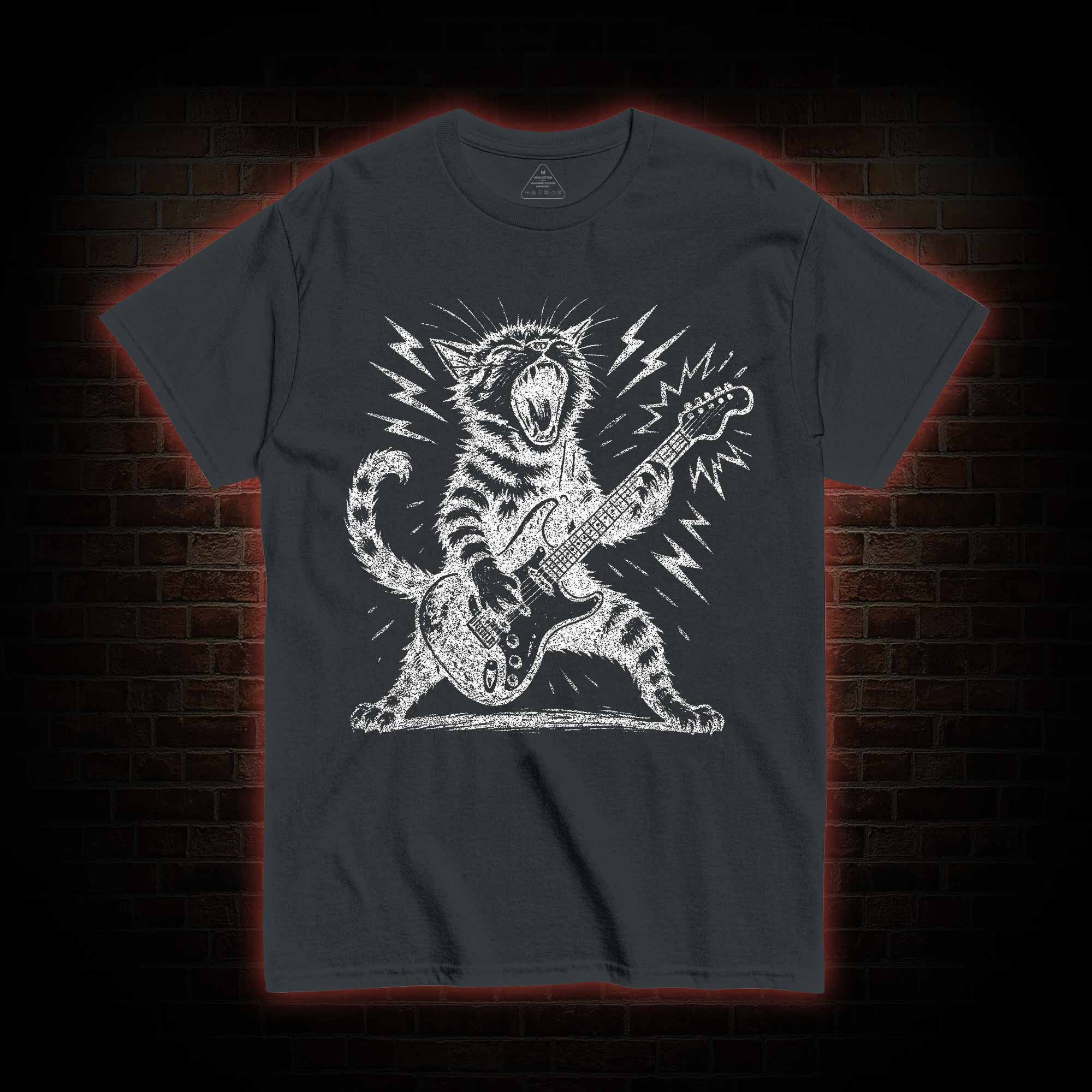 Rock and Roll Cat T-shirt