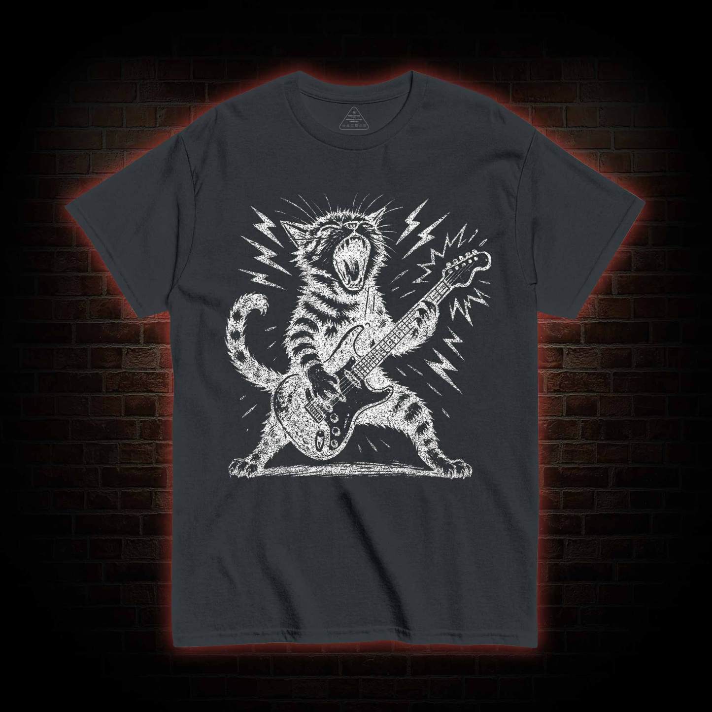 Rock and Roll Cat T-shirt