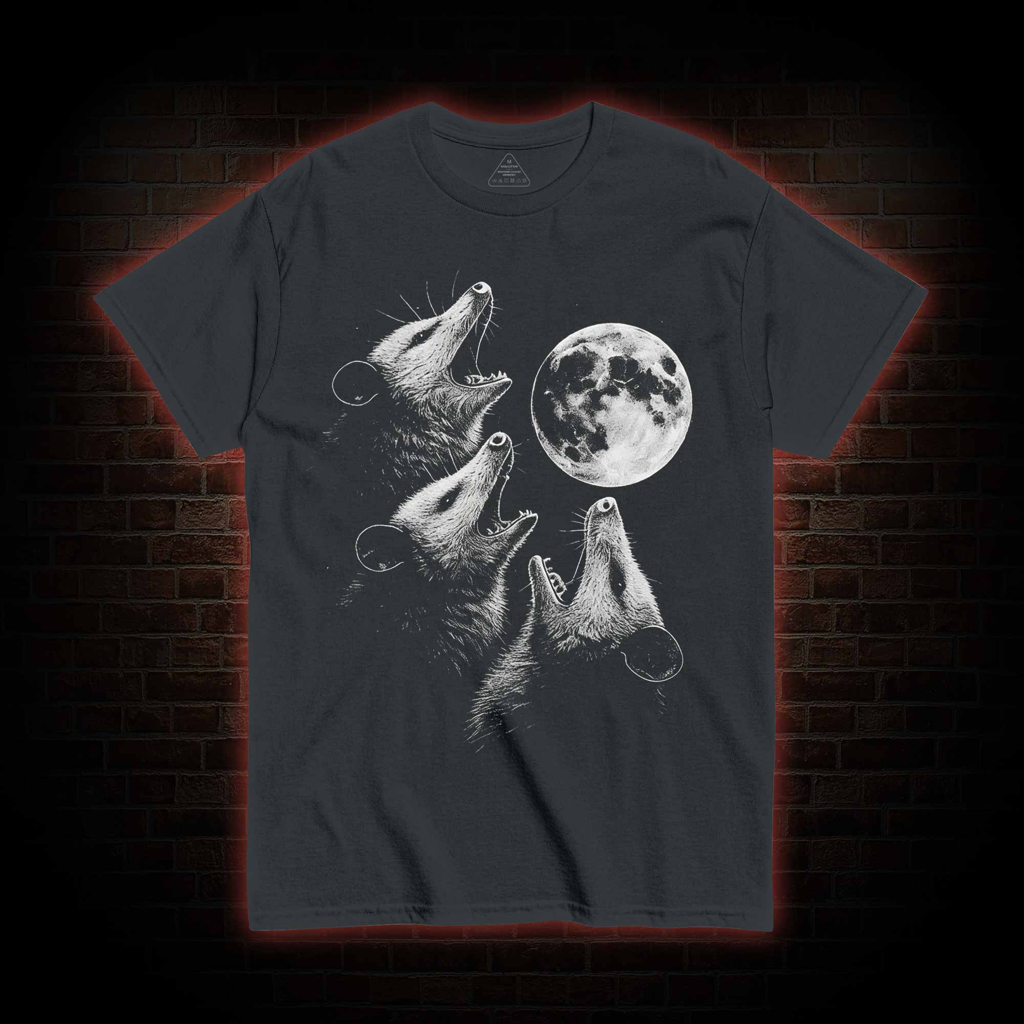 Possums Howling to Moon T-shirt