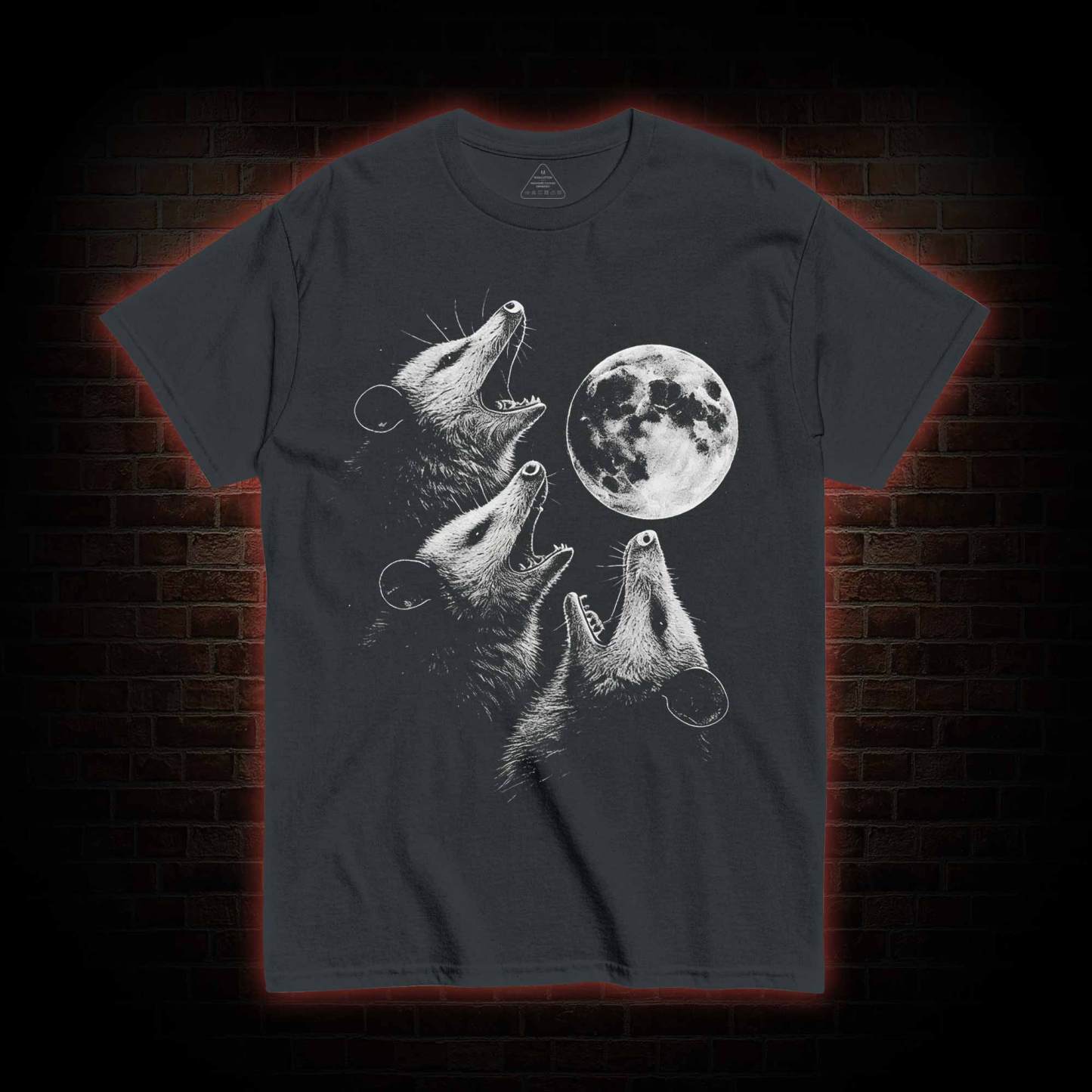 Possums Howling to Moon T-shirt