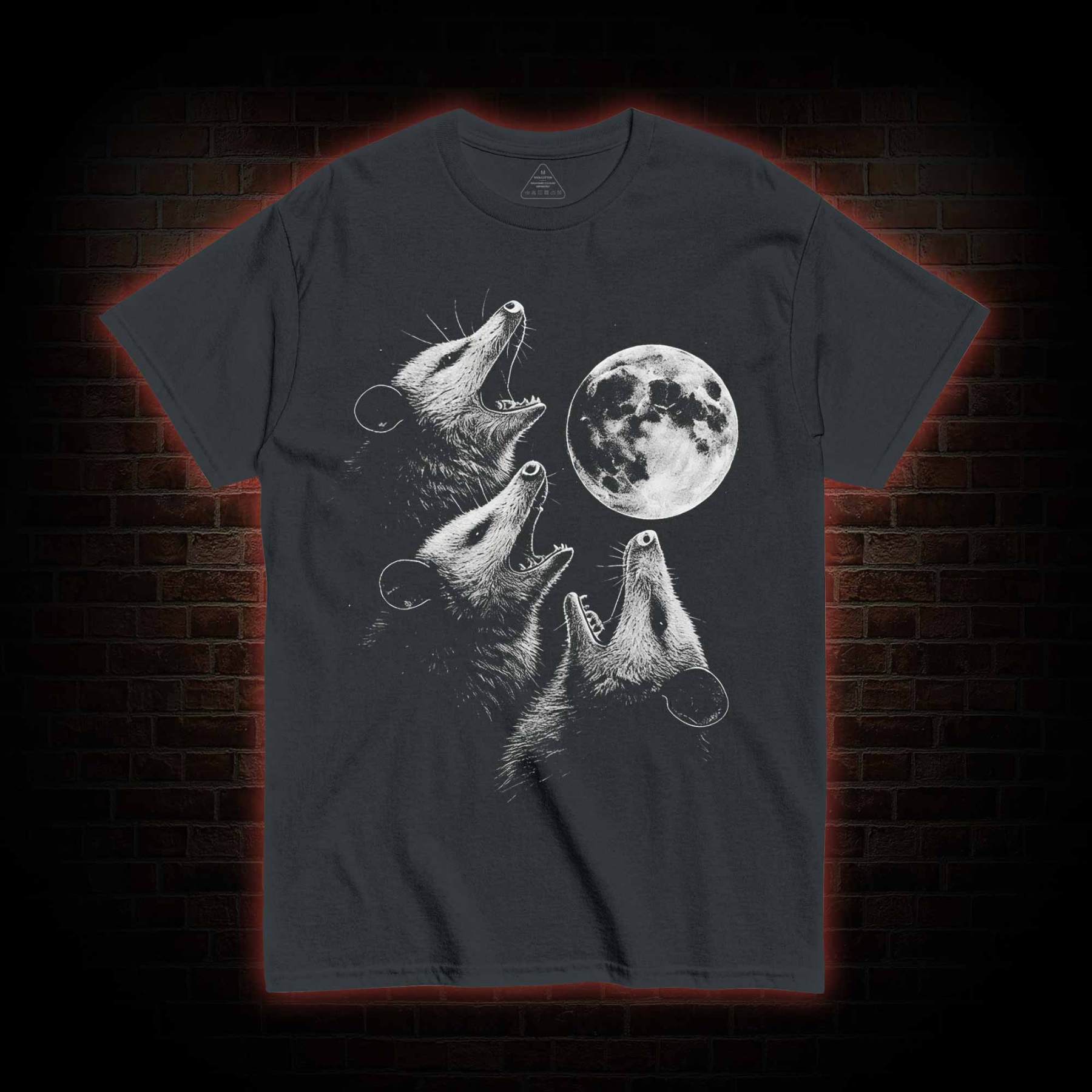 Possums Howling to Moon T-shirt