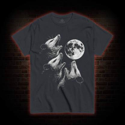 Possums Howling to Moon T-shirt