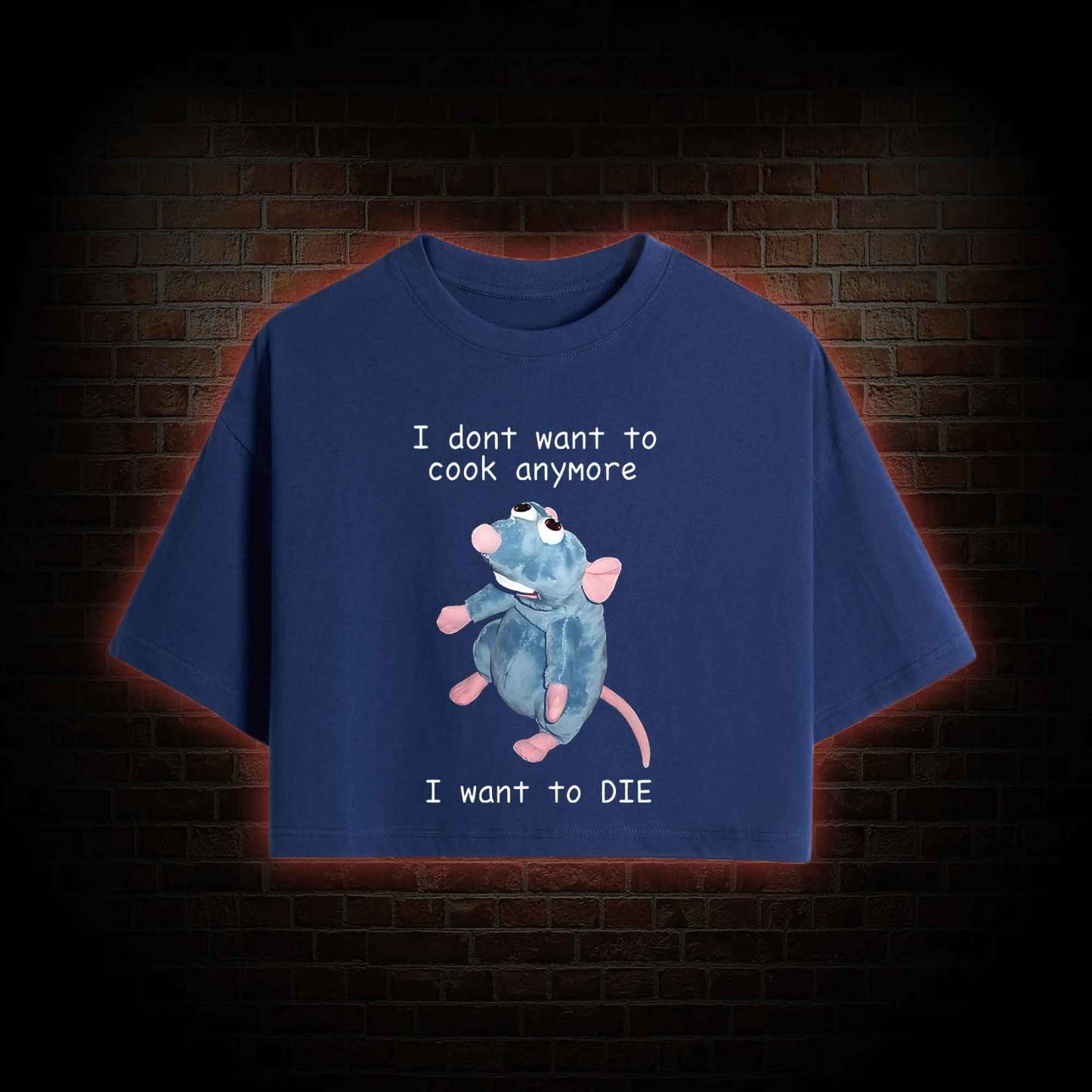 I Don't Want to Cook anymore Crop Top