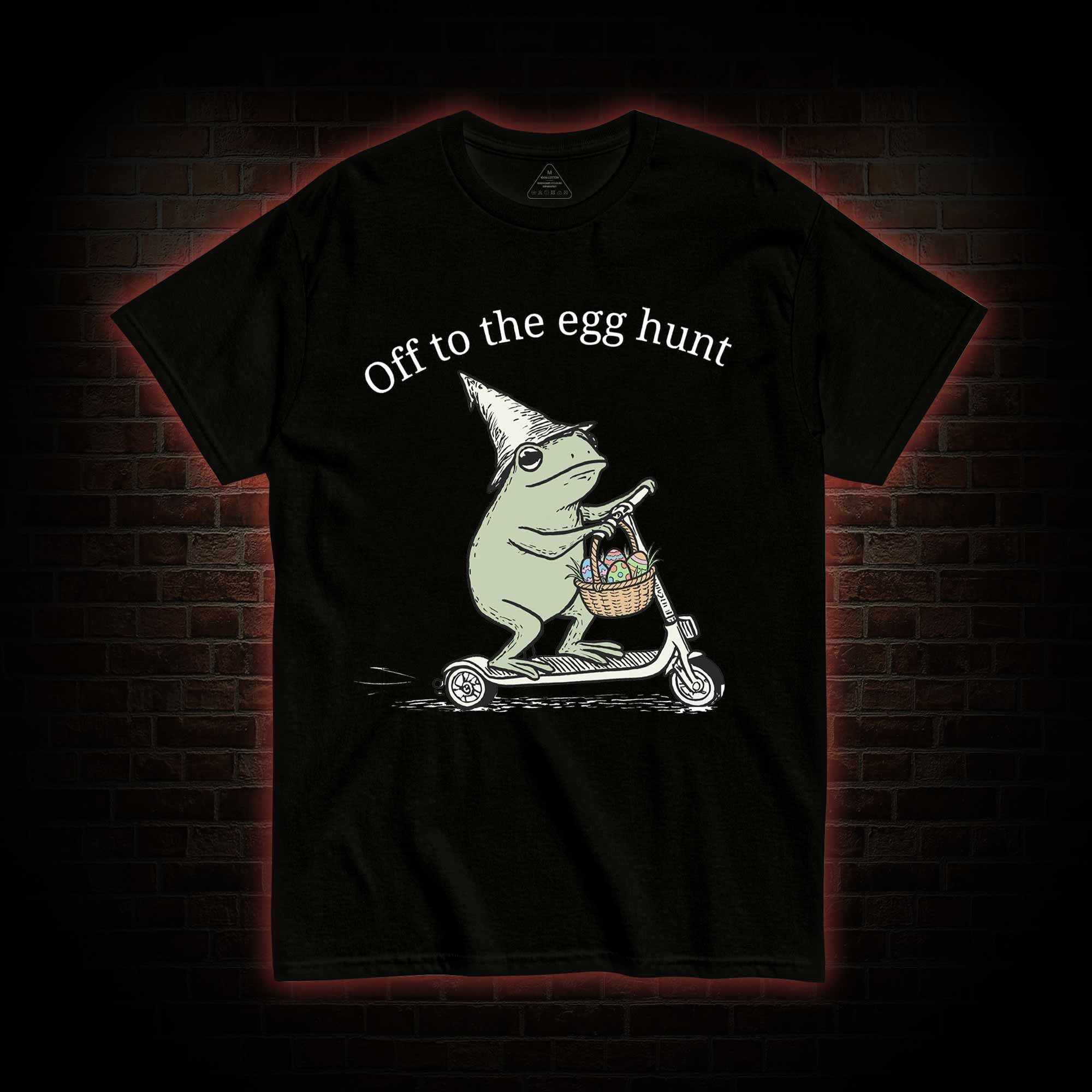 Off to the Egg Hunt T-shirt