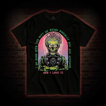 Socially Ack Ack Ackward T-shirt