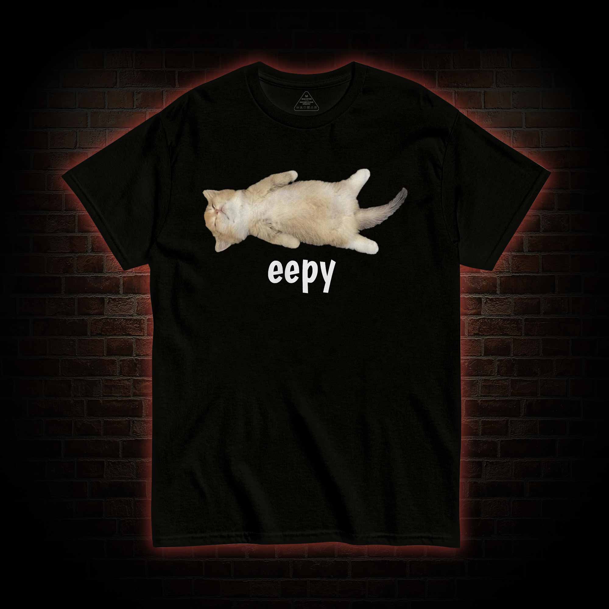 Silly Sleepy Cat T-shirt