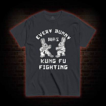 Kung Fu Fighting Bunny T-shirt