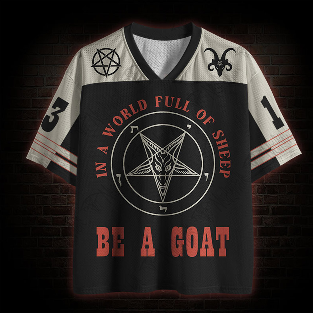 In a World Full of Sheep be a Goat Mesh Jersey