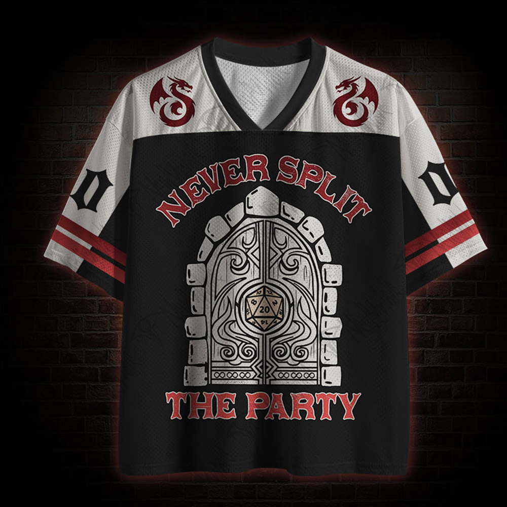 Never Split the Party Mesh Jersey