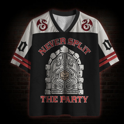 Never Split the Party Mesh Jersey