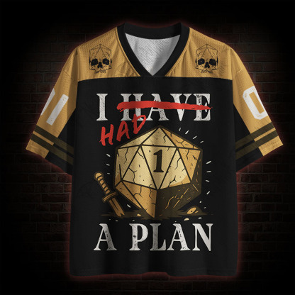 I Had a Plan Mesh Jersey