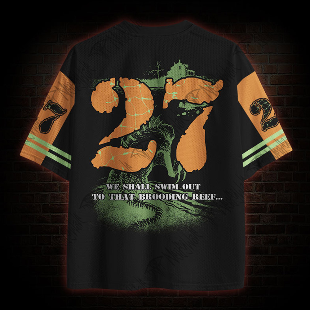 We Shall Swim Out to that Brooding Reef Mesh Jersey