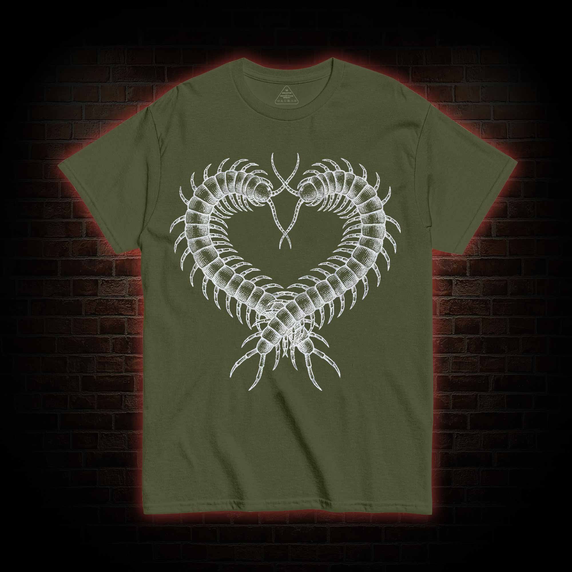 Centipede Heart T-shirt
