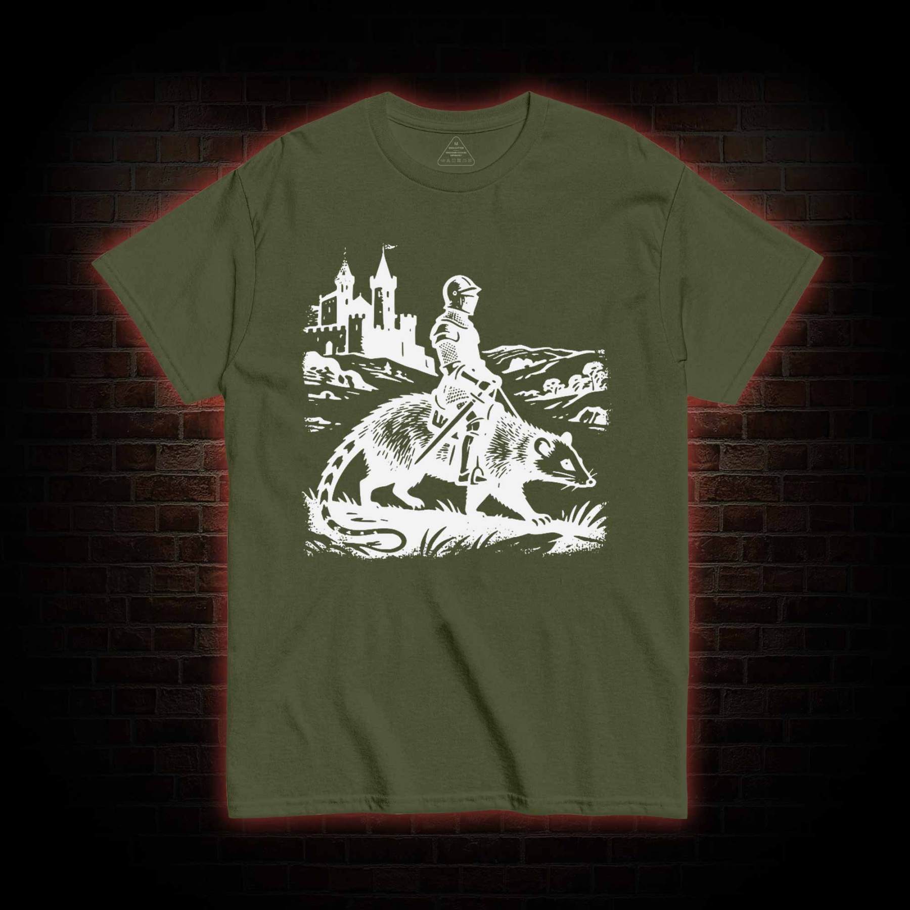 Knight Opossum T-shirt