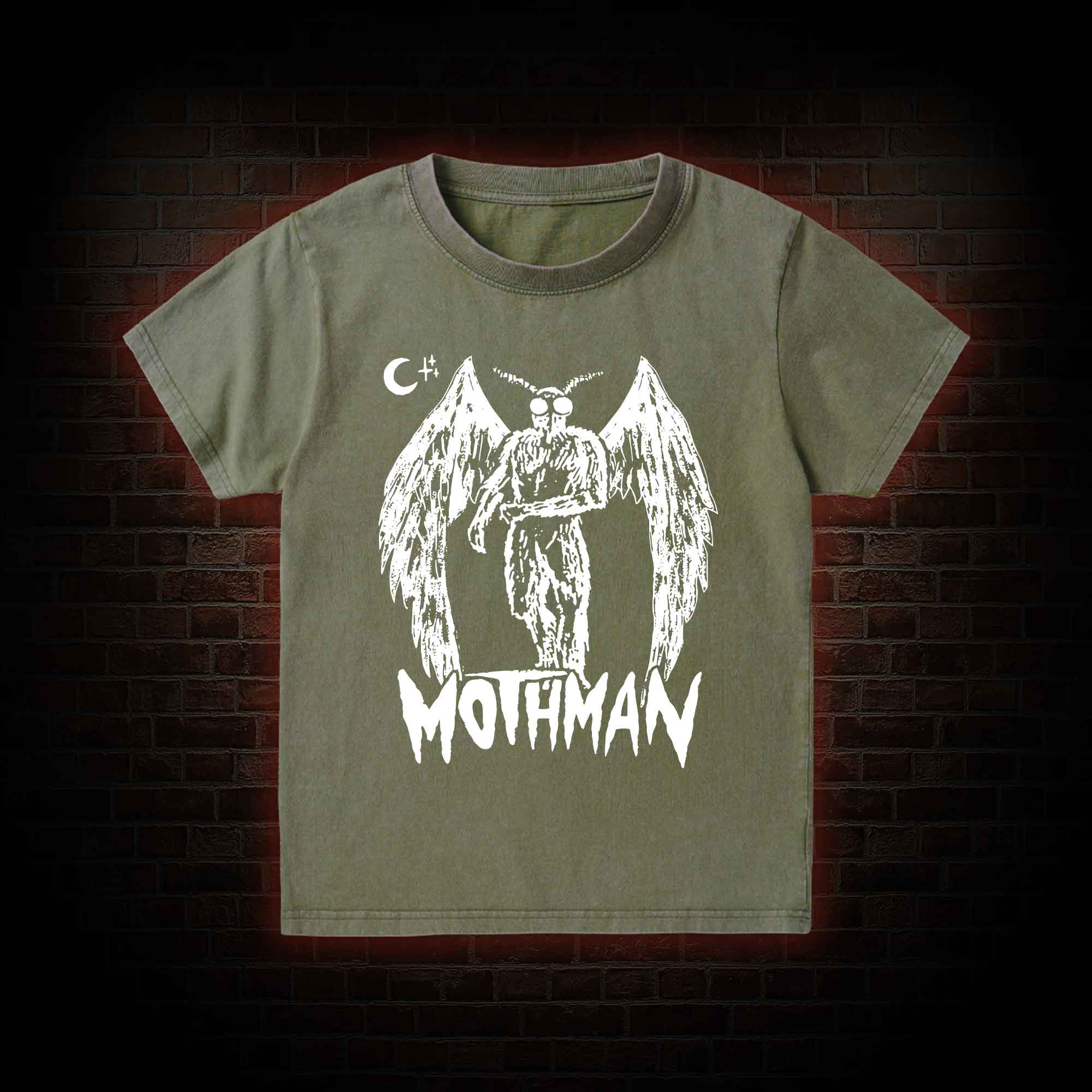 Mothman Kid Washed T-Shirt