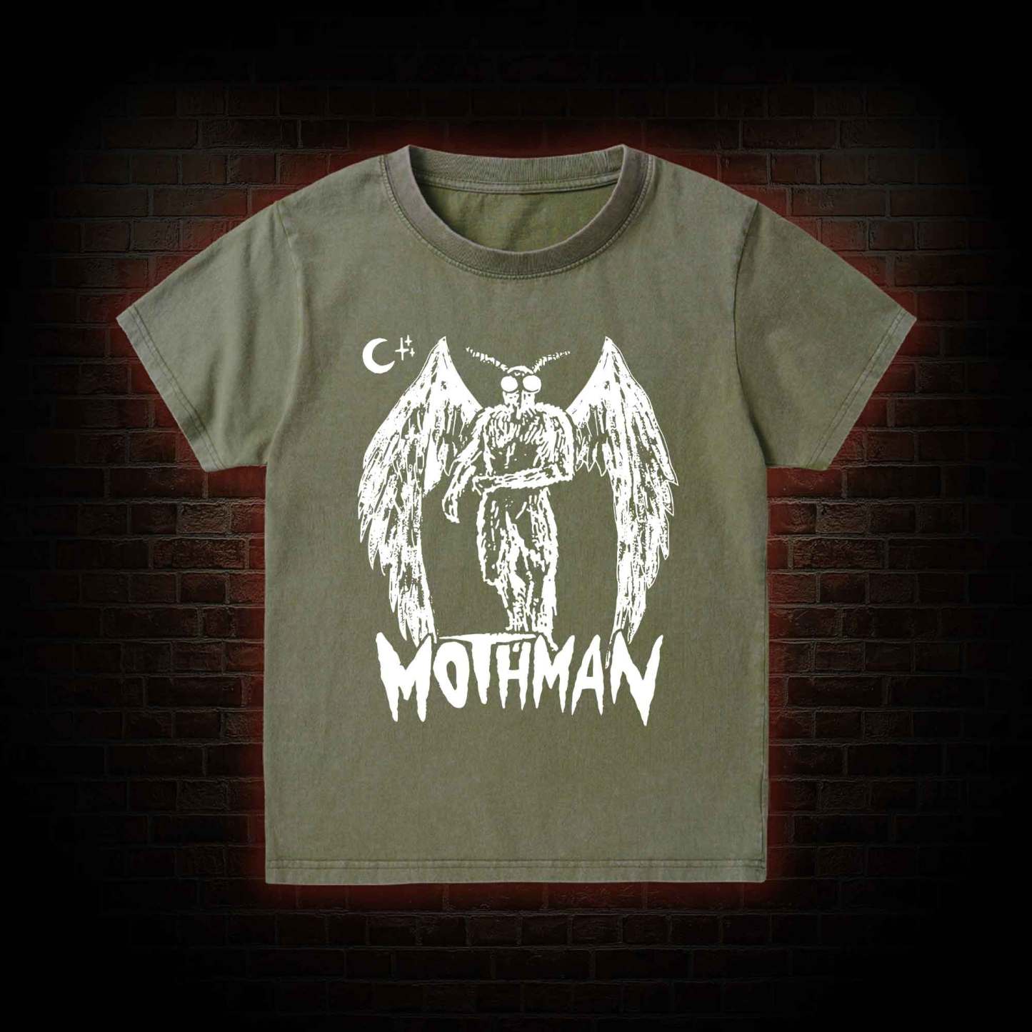 Mothman Kid Washed T-Shirt