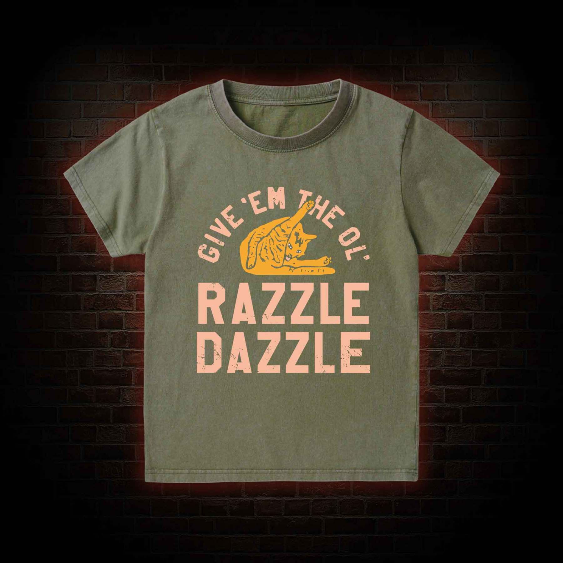 Razzle Dazzle Kid Washed T-Shirt