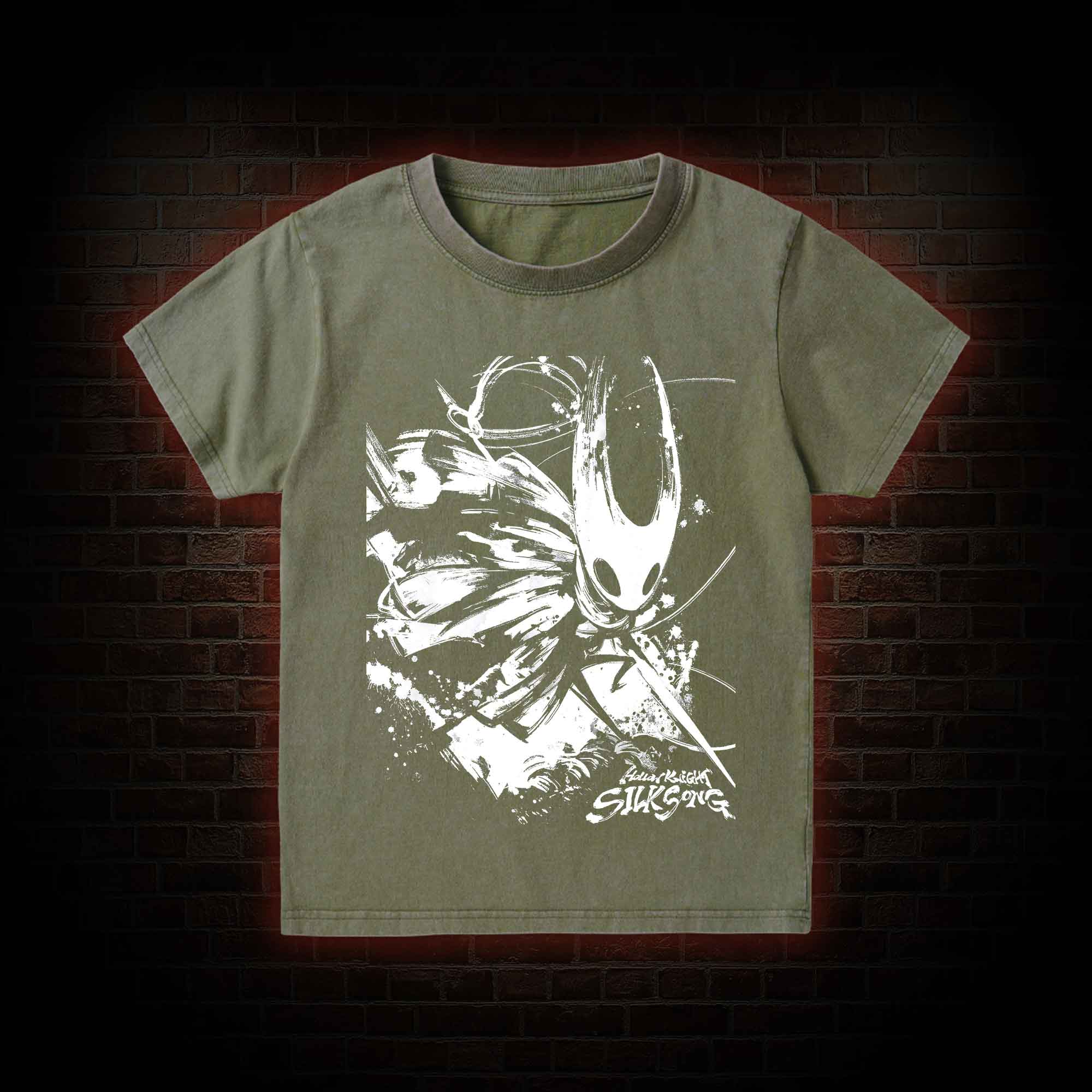 Insectoid Warrior Kid Washed T-Shirt