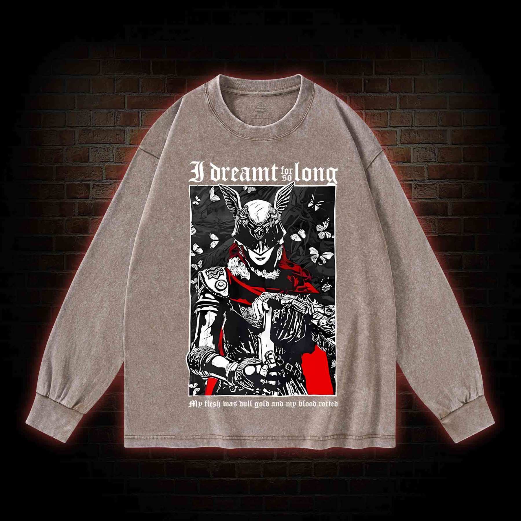 I Dreamt For So Long Washed Long-Sleeve T-shirt