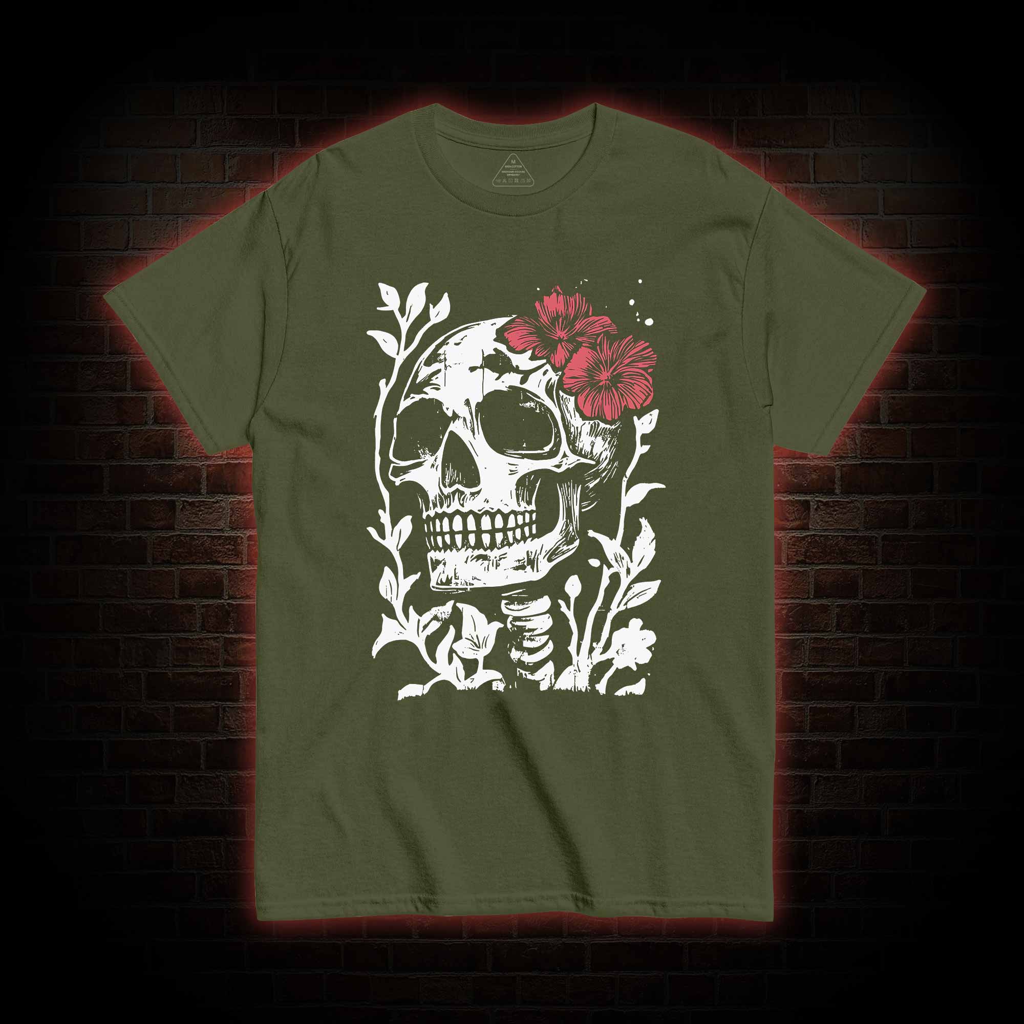 Flower Skull T-shirt