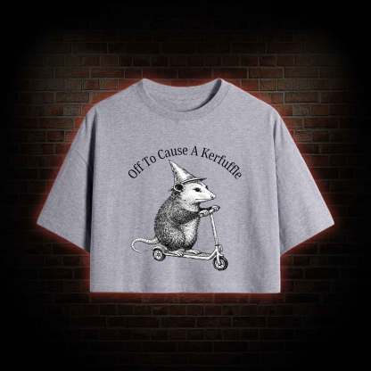 Cause a Kerfuffle Crop Top