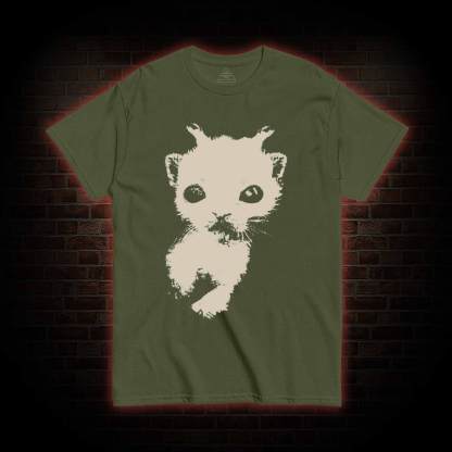 Silly Cat Alien T-shirt
