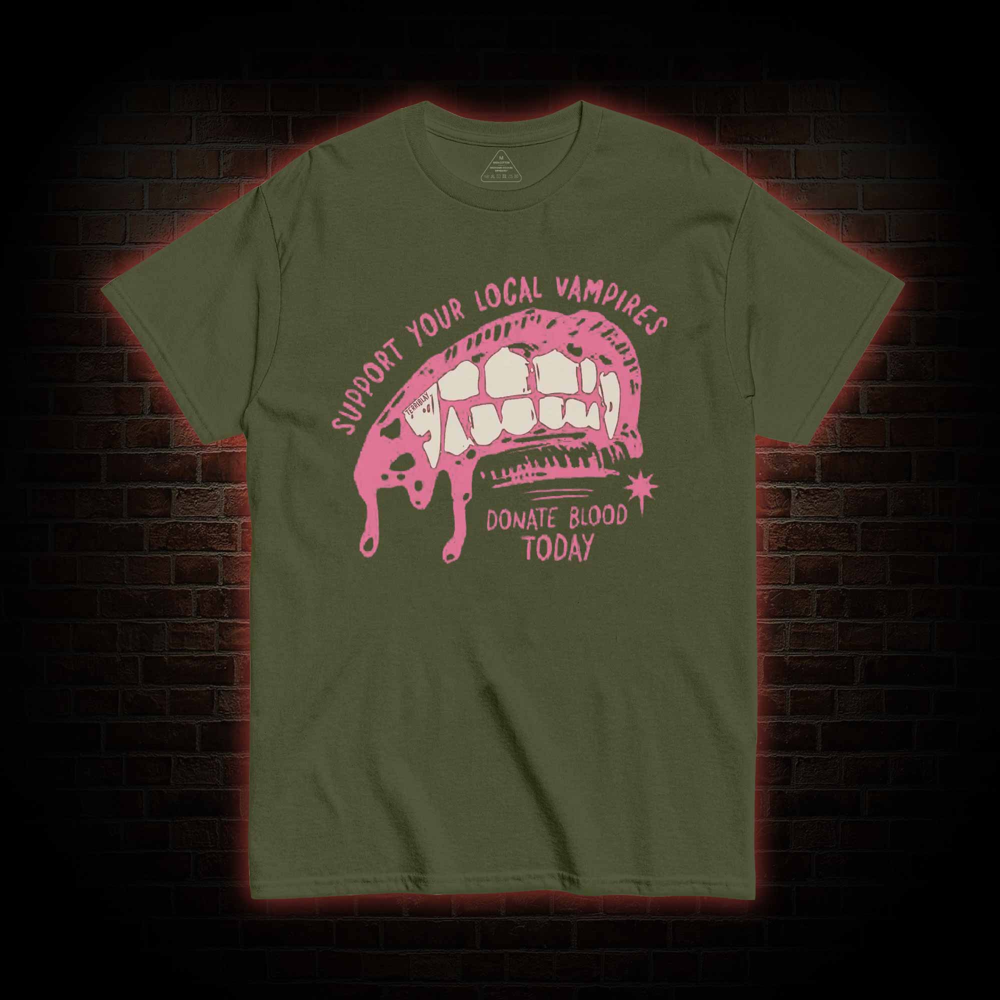 Support Local Vampires T-shirt