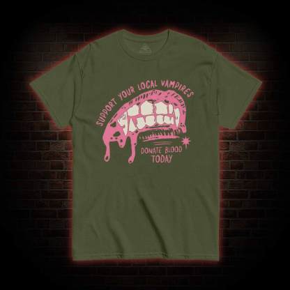 Support Local Vampires T-shirt