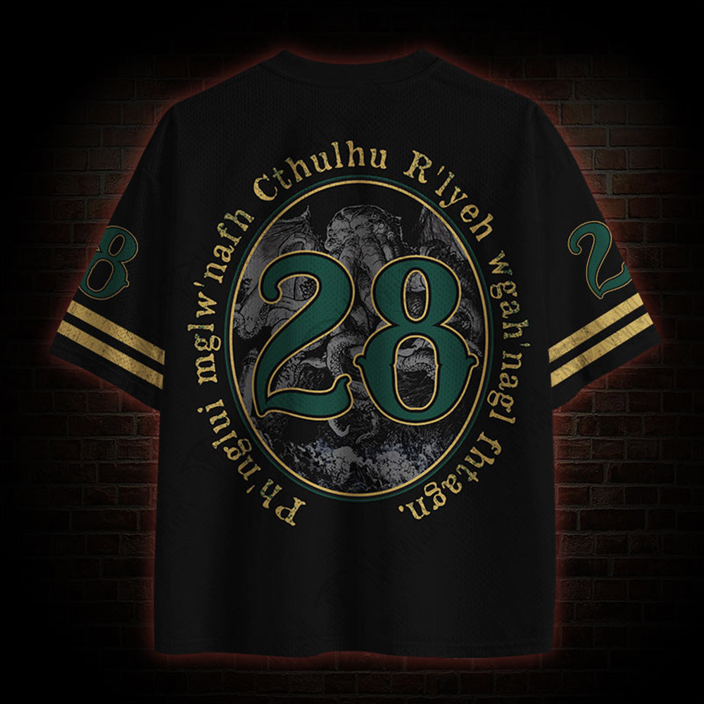 Thus Emergeth Cthulhu Mesh Jersey