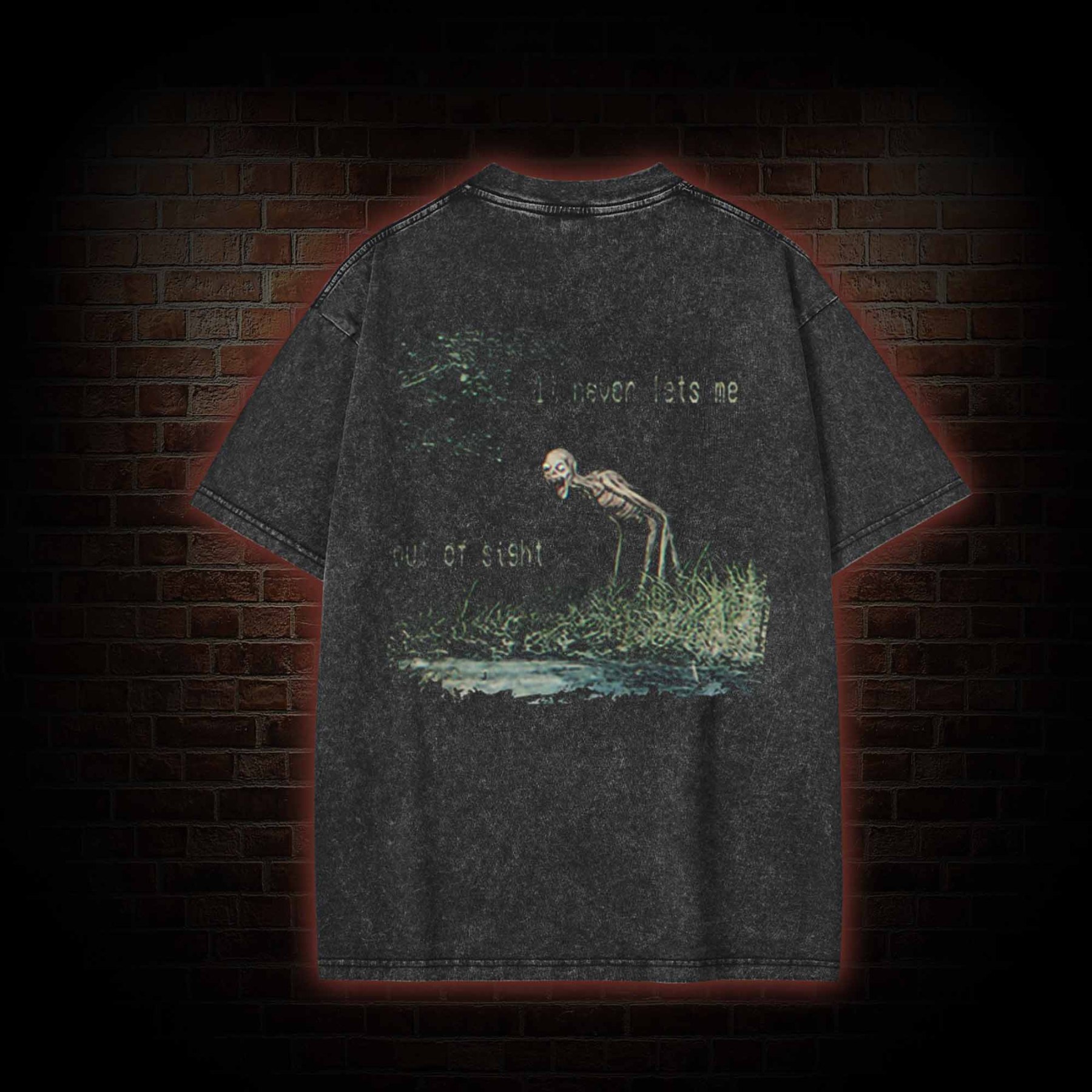 I don't Remember the Last Time I was Alone Washed T-shirt