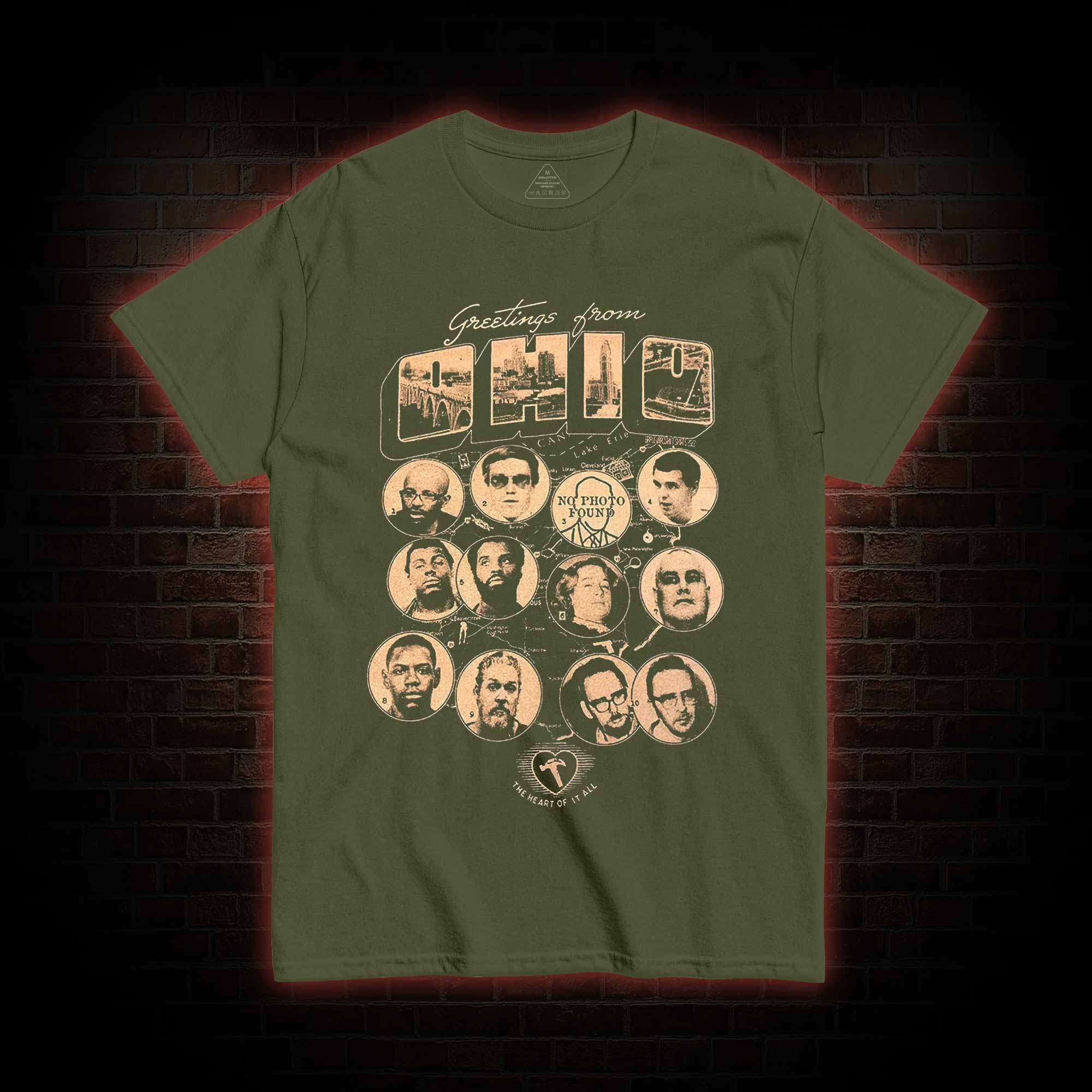 Greetings from OHIO T-shirt