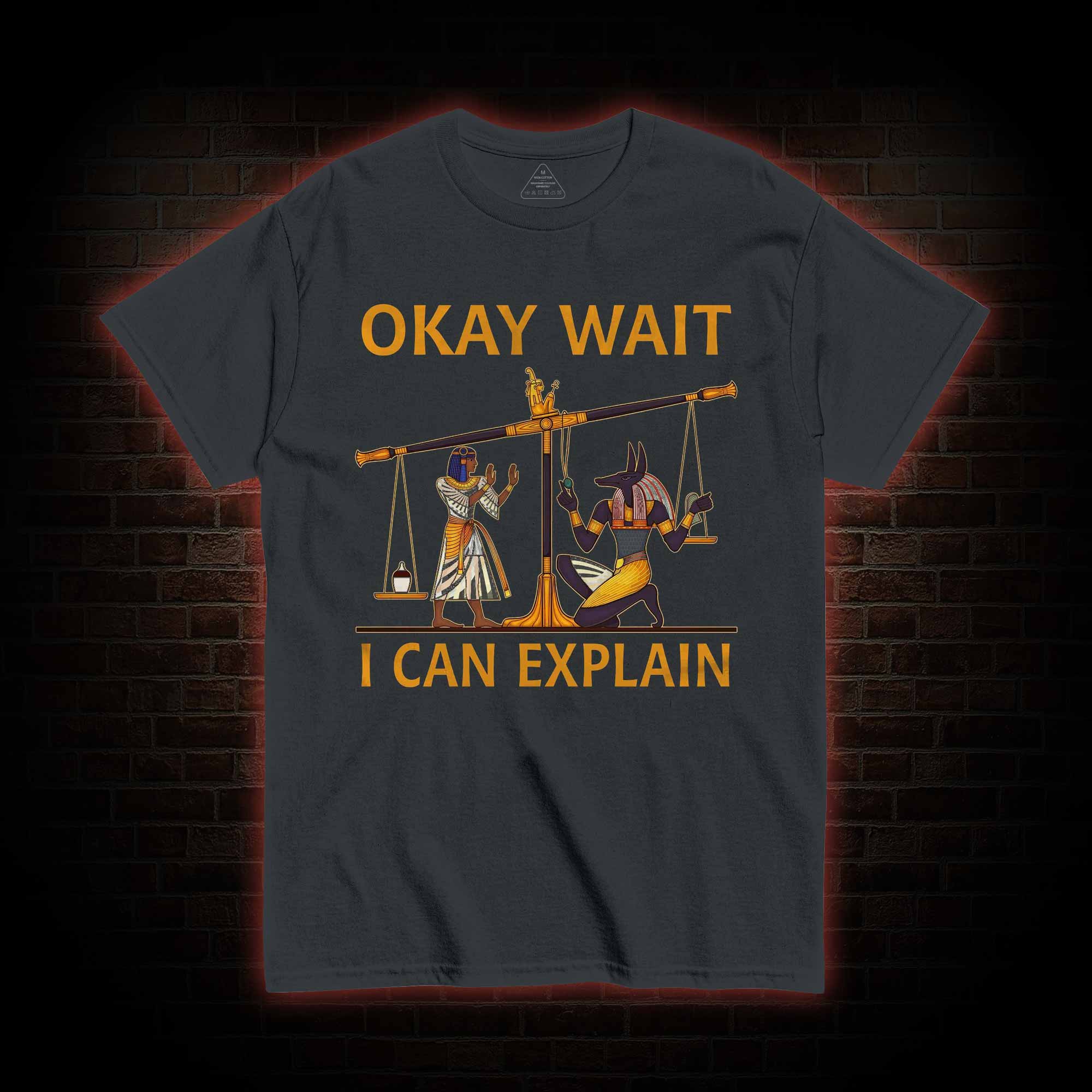 Okay Wait I can Explain T-shirt