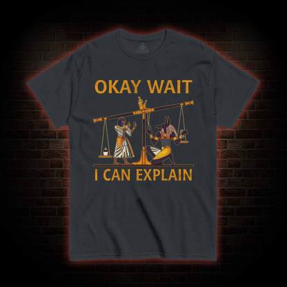 Okay Wait I can Explain T-shirt