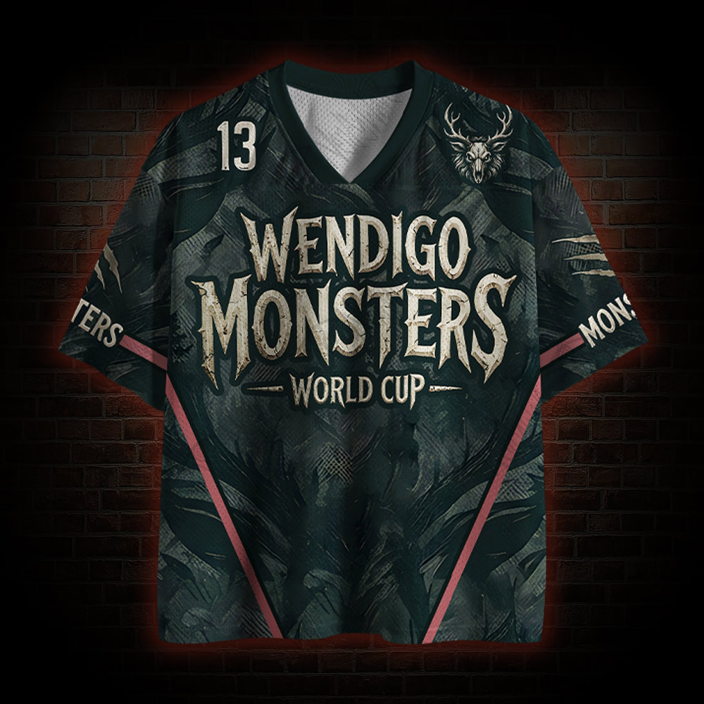 Wendigo Monsters Mesh Jersey