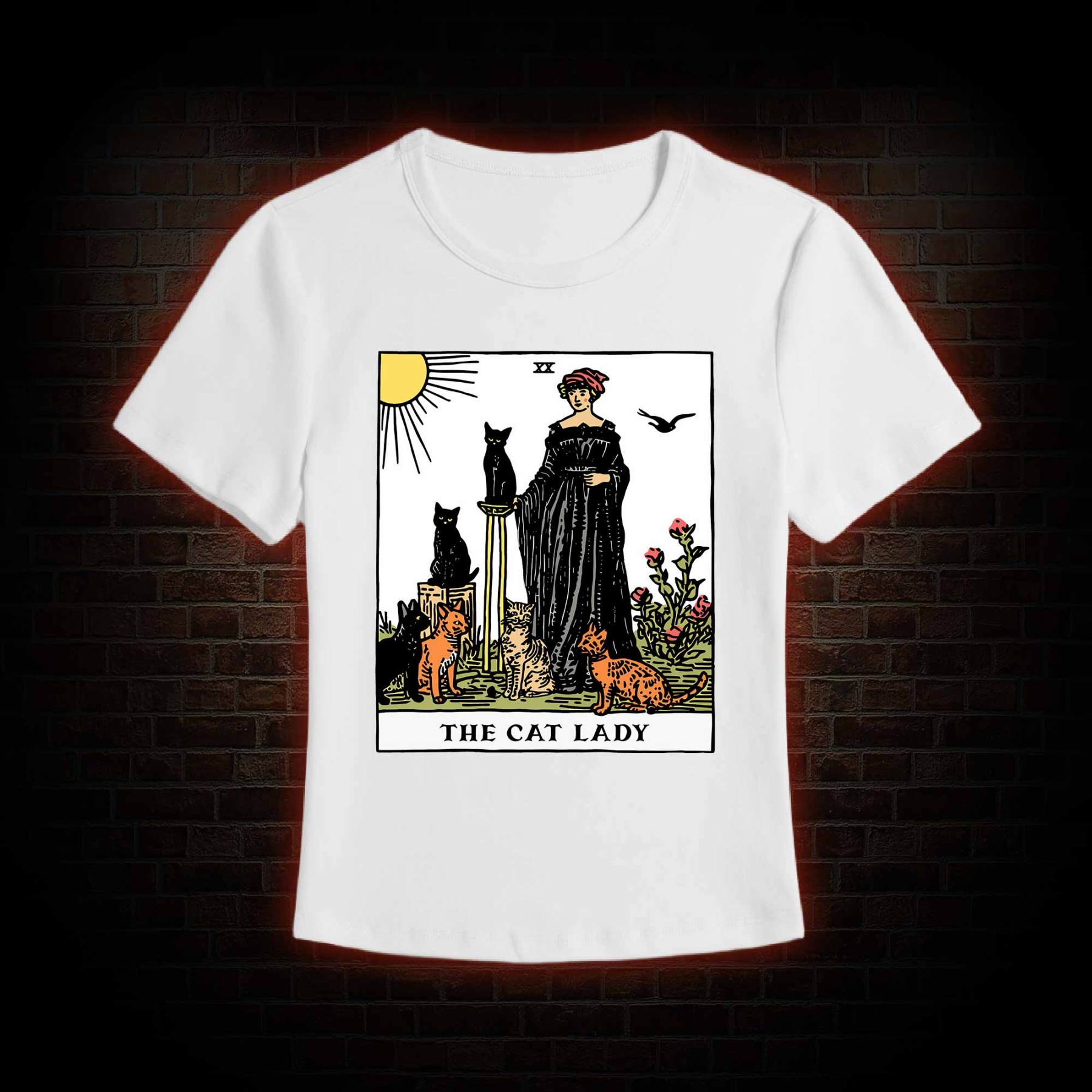 The Cat Lady Slim Fit T-Shirt
