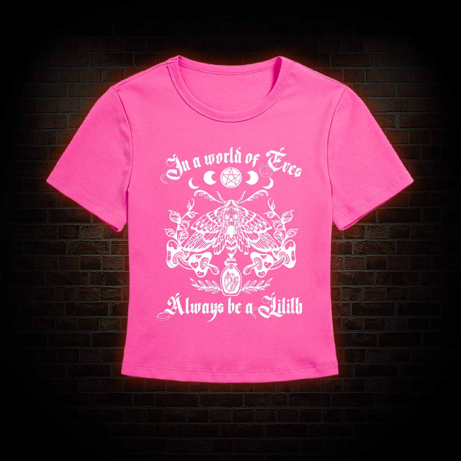 In A World Of Eves Always Be A Lilith Slim Fit T-Shirt