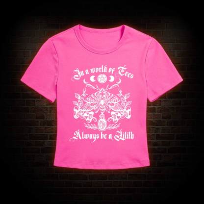 In A World Of Eves Always Be A Lilith Slim Fit T-Shirt