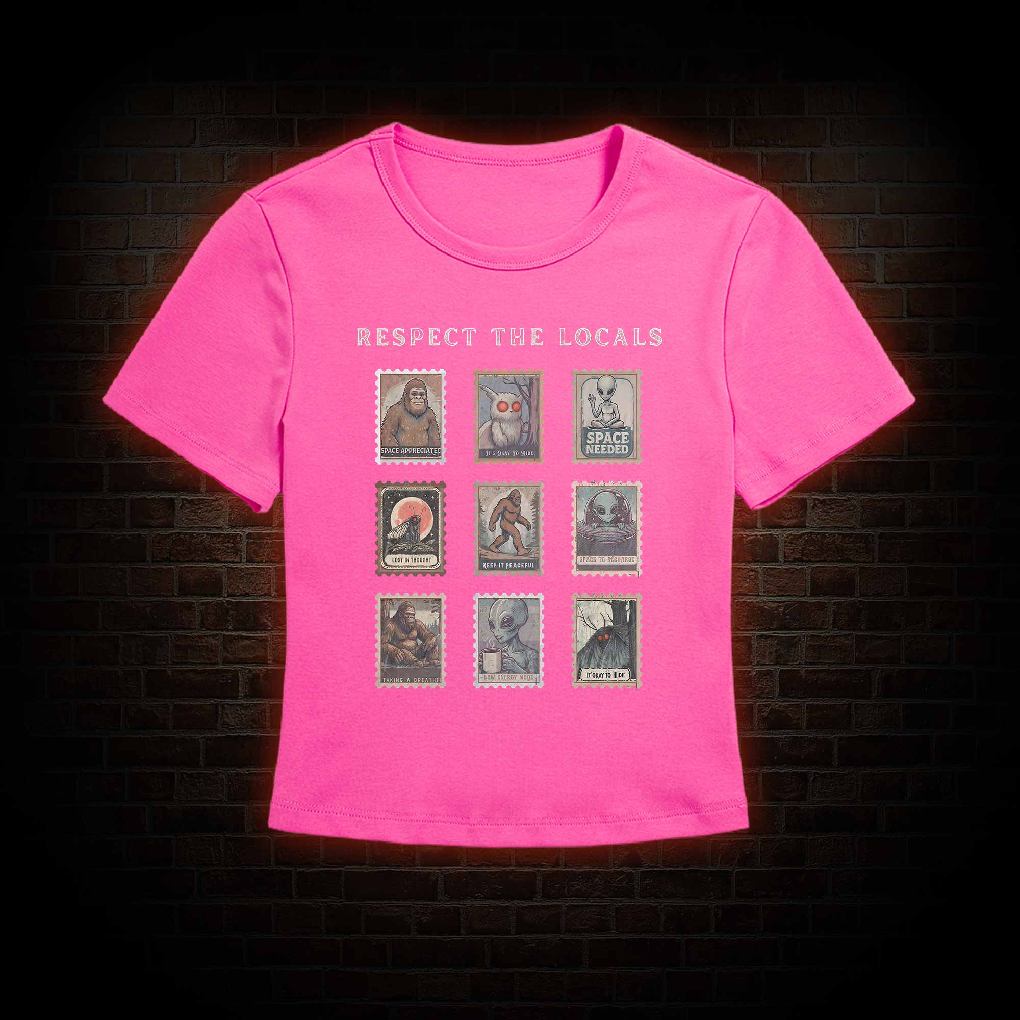 Respect the Locals Slim Fit T-Shirt