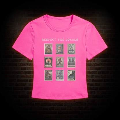 Respect the Locals Slim Fit T-Shirt