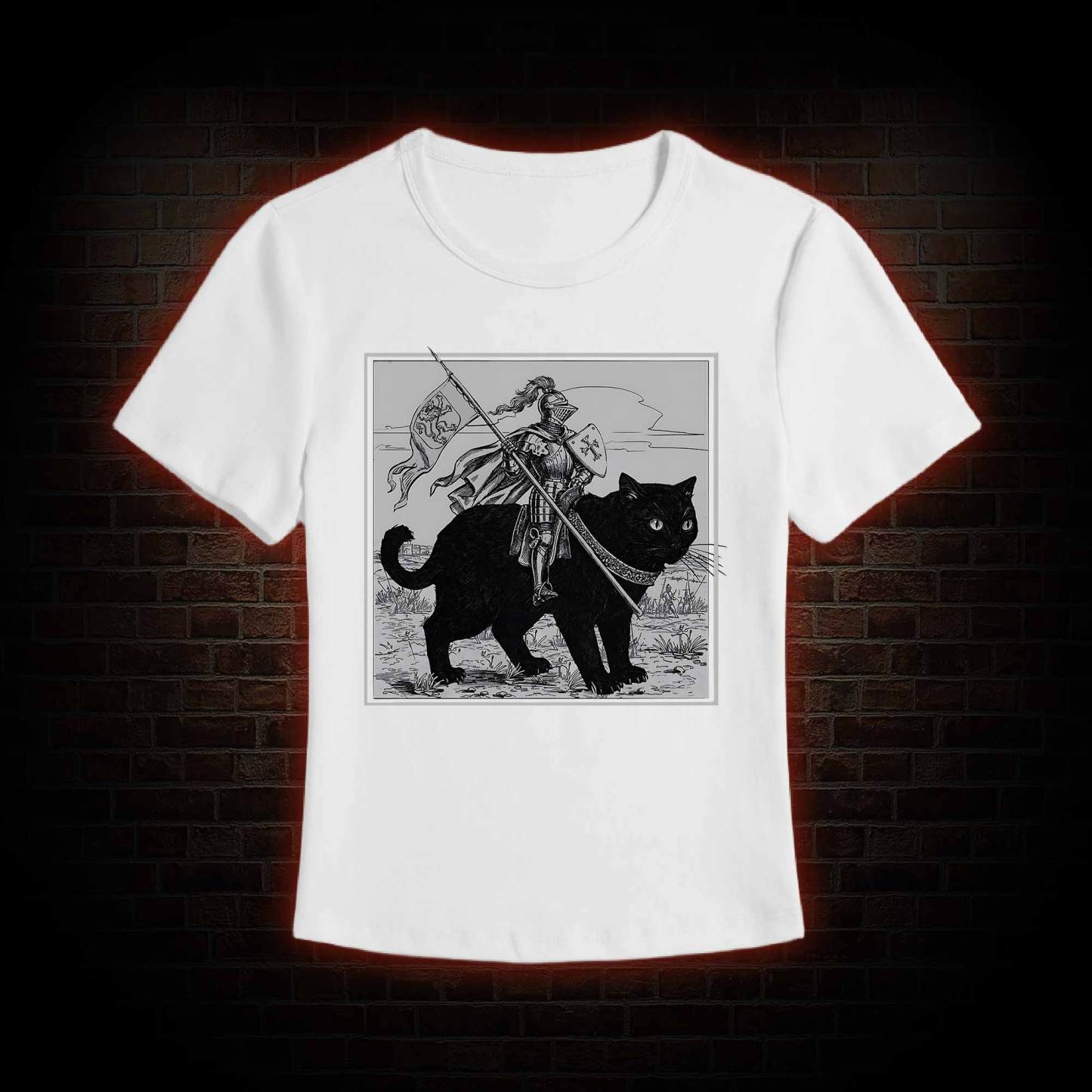 Medieval Knight Slim Fit T-Shirt